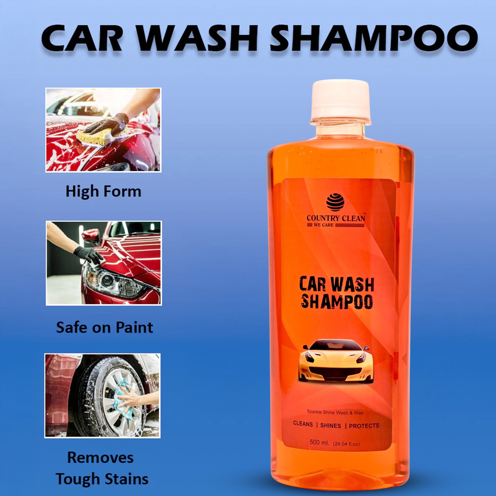Car wash shampoo